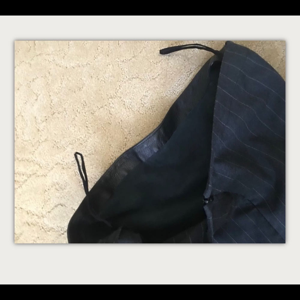 Sold❌❌❌Vintage 90’s Midi long Lamb leather wool - Picture 12 of 14